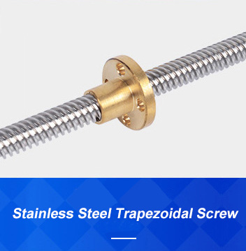 Stainless steel trapezoidal lead screw
